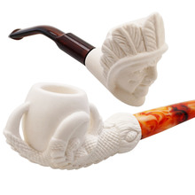 Royal Hand Carved Pressed Meerschaum Pipes