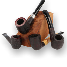 Alfred Dunhill White Spot Shell Briar Pipes
