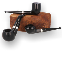 Alfred Dunhill White Spot Dress Briar Pipes