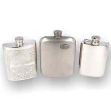 Pewter Hip Flask's