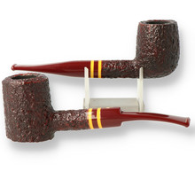 Savinelli Regimental Rustic 6mm Briar Pipes