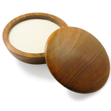 Vulfix Old English Large Wooden Shaving Soap Dish