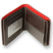 Peterson Genuine Leather Wallet Dark Brown 151