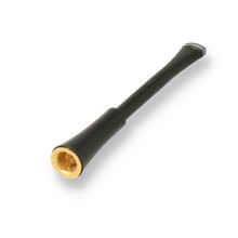 Black and Gold Ejector Cigarette Holder Medium 95mm