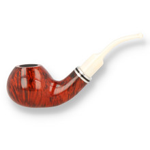 Erik Nording Royal Flush (Hold 'Em) King 9mm Briar Pipe 0134