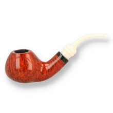 Erik Nording Royal Flush (Hold 'Em) King Unfiltered Briar Pipe 0135