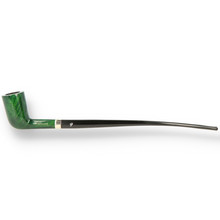 Peterson Churchwarden Green Dublin Briar Smoking Pipe