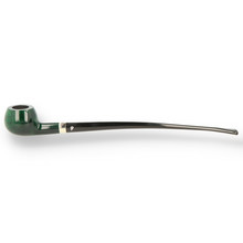 Peterson Churchwarden Green Prince Briar Smoking Pipe