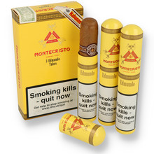 Montecristo Edmundo Tubos (Box of 3 Tubed Havana Cigars)