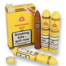 Montecristo Petit No.2 Tubos (Box of 3 Tubed Cuban Cigars)