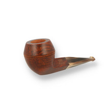 Ropp Stout Horn Pipe Smooth Bulldog Briar Pipe ROP-017