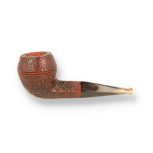 Ropp Stout Horn Pipe Sandblast Bulldog Briar Pipe ROP-003