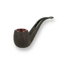 Alfred Dunhill White Spot Shell Briar Group 4 Bent Apple 4113 (WS00008384)