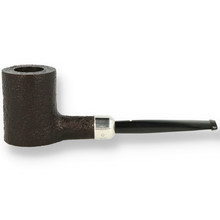 Alfred Dunhill White Spot Shell Briar Group 5 Poker 5122 BB4311 Silver Mount (WS00009909)