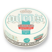 Oden's X-treme White TIGHT Double M Tobacco Chew Bags (22mg Nicotine)