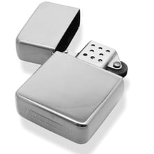 Thunderbird Gas Satin Nickel Windproof Pipe Lighter 330PL