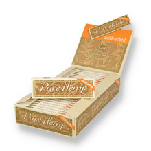 Pure Hemp UNBLEACHED Regular 1.25" 76mm Cigarette Papers (Full Box 25)
