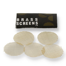 Budget Brass Pipe Screens / Gauzes (Pack of 5)