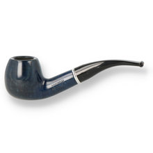 Savinelli Arcobaleno Blue Smooth 626 6mm Briar Pipe