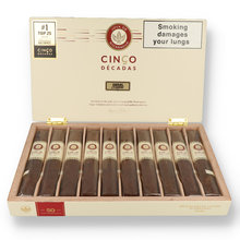 Joya De Nicaragua Cinco Decadas El Embargo Cigars (Box of 10 Cigars)