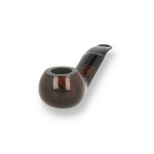 Brebbia Pipa GoGo Noce Pocket Briar Pipe (GOGOL)