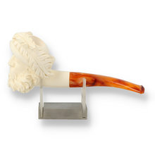 Levent Hand Carved Block Meerschaum Large Spanish Explorer 310