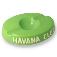 *RARE* Havana Club El Socio Ceramic Double Cigar Ashtray HC-401 Apple 