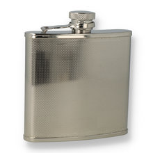 Knurled Stainless Steel 5oz Hip Flask (GSFL1)