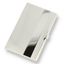 Artamis Polished Chrome Business Card Case BCD7