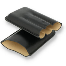 GBD Genuine Leather Cigar Case for 3 Cigars 6224