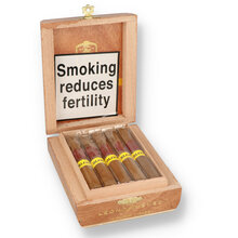 La Aurora Leon Jimenes Connecticut Blonde Vanilla Flavoured Cigars (Full Box of 10 Cigars))