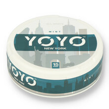 YoYo New York (Mint) Tobacco Free Nicotine Chew Bags 12mg
