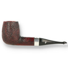 Peterson House Pipe Straight Billiard XXL Sandblasted Briar Pipe 0023