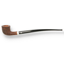 Chacom Ideal Sablee F4 9mm Sandblast Churchwarden Briar Pipe