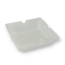 Glass Cigar Ashtray Clear Frosted