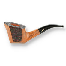 Savinelli Freestyle Autograph Panel Sandblast Briar Pipe 40 (A Grade)