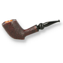 Savinelli Freestyle Autograph Sandblast Black Briar Pipe 42 (A Grade)