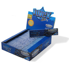 Juicy Jays Blueberry King Size Cigarette Papers (Full Box 24 Packs)