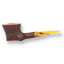 Savinelli Freestyle Autograph Sandblast Briar Pipe 44 (A Grade)