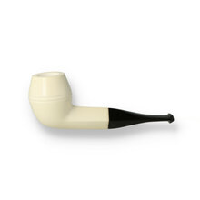 Star Meerschaum Hand Carved Block Meerschaum Bulldog G1 107