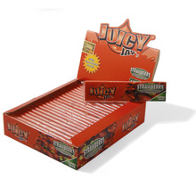 Juicy Jays Strawberry KS Cigarette Papers Bulk Buy (Full Box 24 Packs)