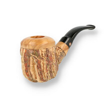 Tom Spanu Sughero 5011 Cork Clad Italian Artisan High Grade Briar Pipe 
