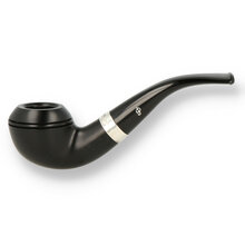 Peterson Cara Ebony Smooth Unfiltered Briar Pipe 999