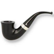 Peterson Cara Ebony Smooth Unfiltered Briar Pipe 05