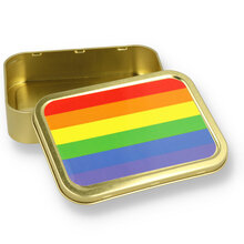 Rainbow 2oz Tobacco Tin (50g)
