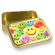 Smiley Faces 2oz Tobacco Tin (50g)