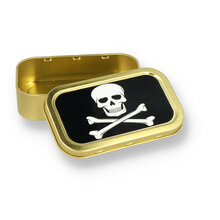 Skull and Crossbones 1oz Tobacco Tin (25g)
