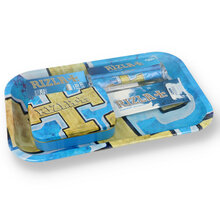 Rizla Small Metal King Size Rolling Tray Set (6 Products)