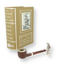 **RARE** Alfred Dunhill The Town Musicians of Bremen White Spot Shell Briar (21/30)