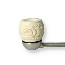 Falcon Block Meerschaum Bowl 047